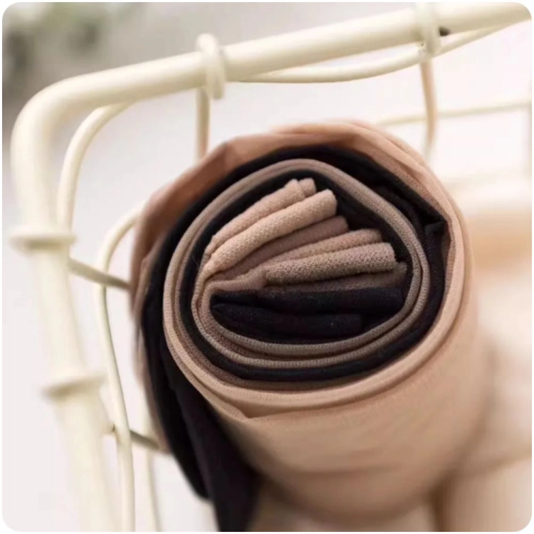 10 PAR Skarpety rajstopowe damskie z wzmocnionymi palcami transparentne brązowe