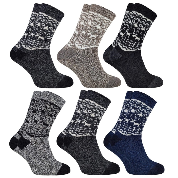 Skarpety z alpaki 6-pak