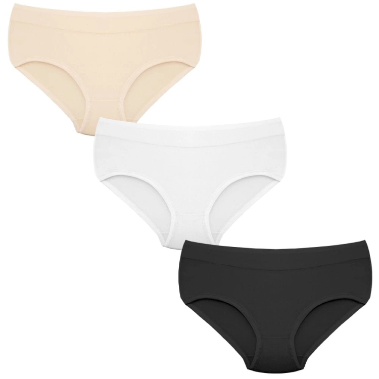 Majtki bambusowe damskie wysoki stan