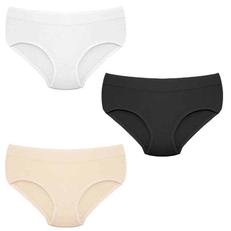 Majtki bambusowe damskie wysoki stan