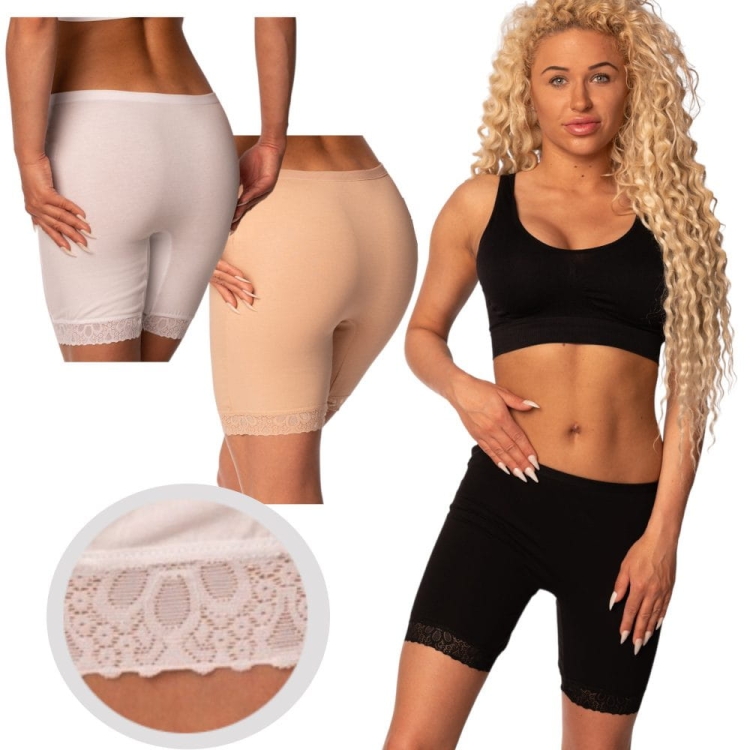 Pantalony bawełniane majtki damskie Moraj