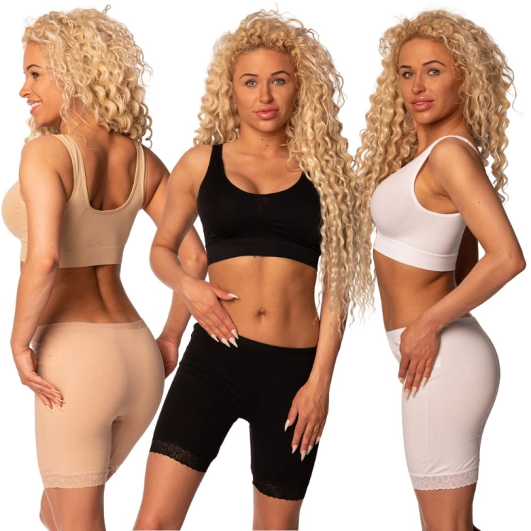 Pantalony bawełniane majtki damskie Moraj