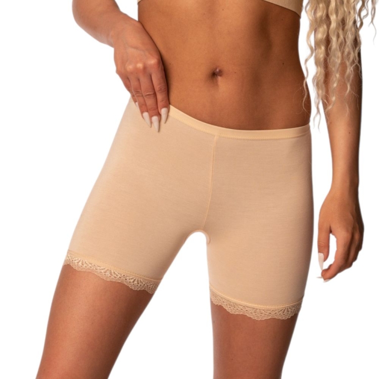 Koronkowe majtki przeciw otarciom ud