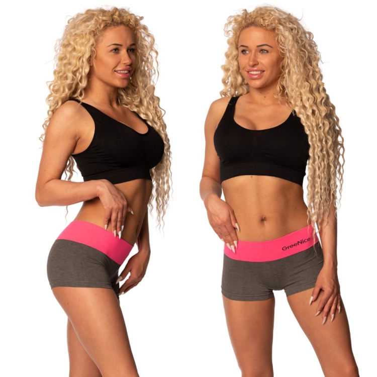 Bokserki damskie bezszwowe szorty majtki Greenice 4-pak