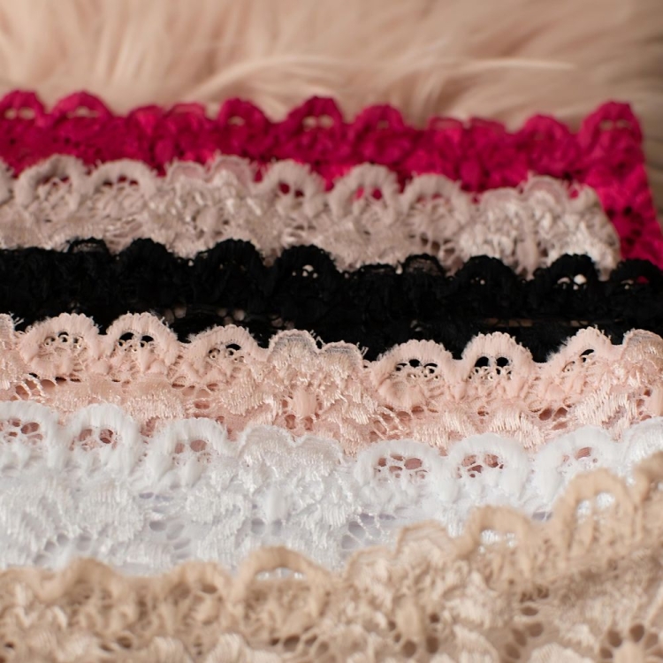 Majtki z koronką wysoki stan zestaw 5-pak