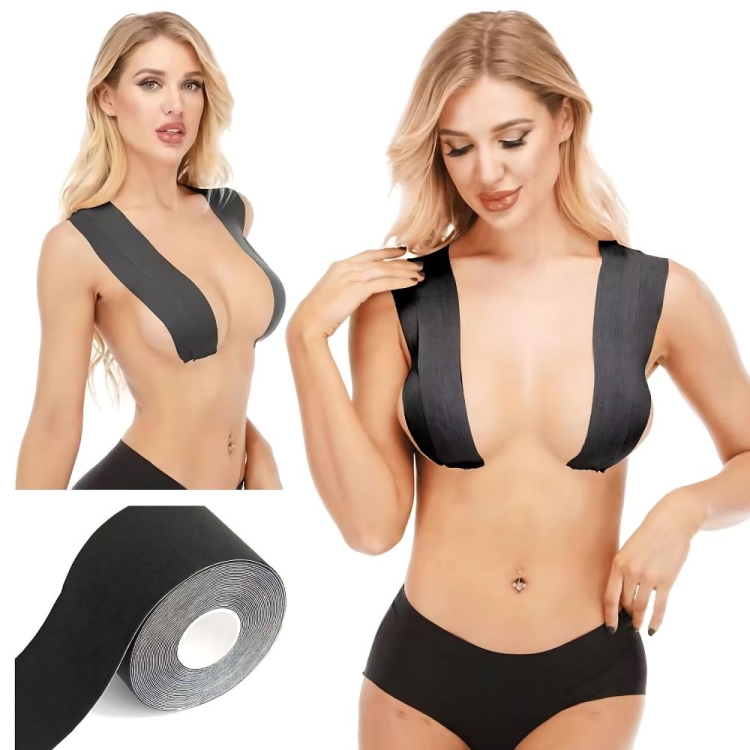 Taśma do biustu naklejki na sutki podnoszące biust