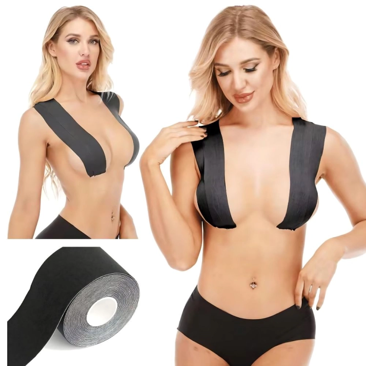 Taśma do biustu naklejki na sutki podnoszące biust