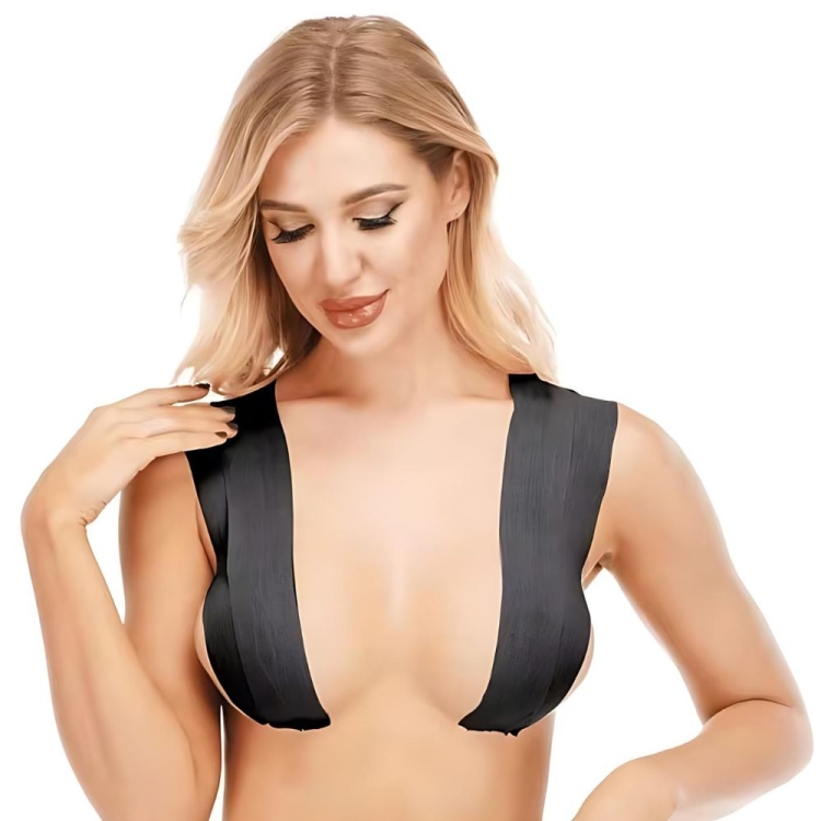 Taśma do biustu naklejki na sutki podnoszące biust