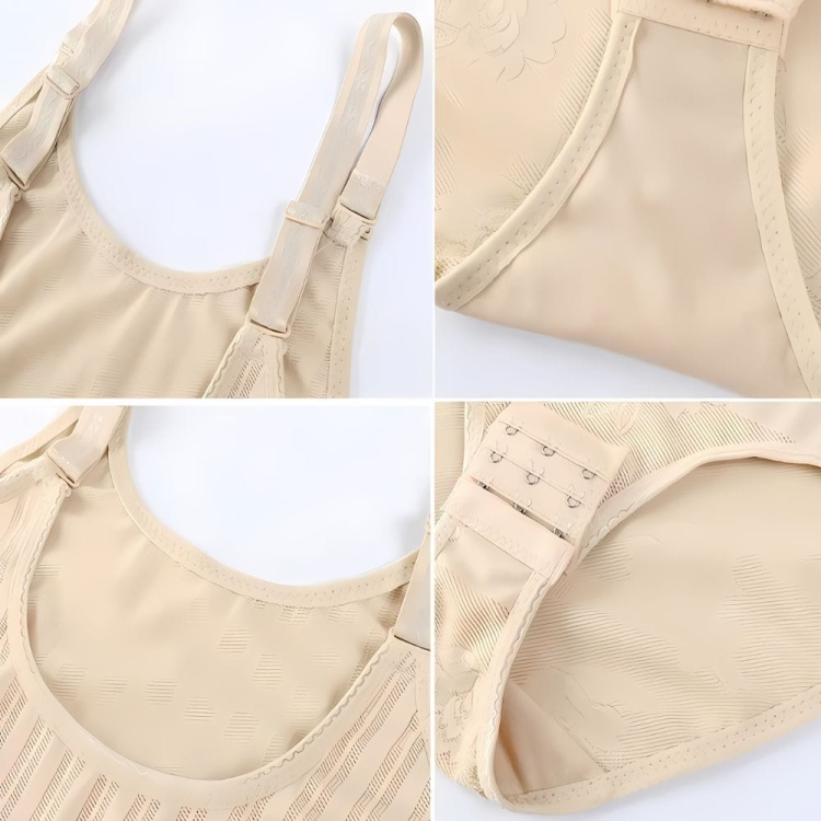 Body Damskie Wyszczuplające Beżowe