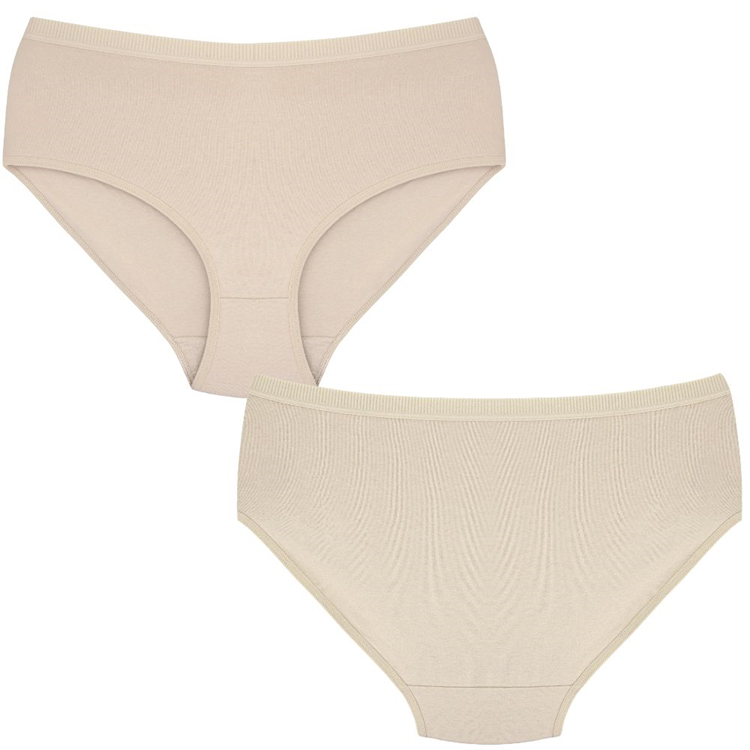 Majtki damskie bawełniane z wysokim stanem 6-pak