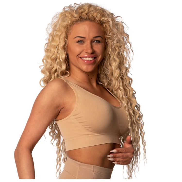 Biustonosz bez fiszbin sportowy top