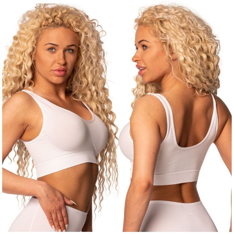 Biustonosz bez fiszbin sportowy top