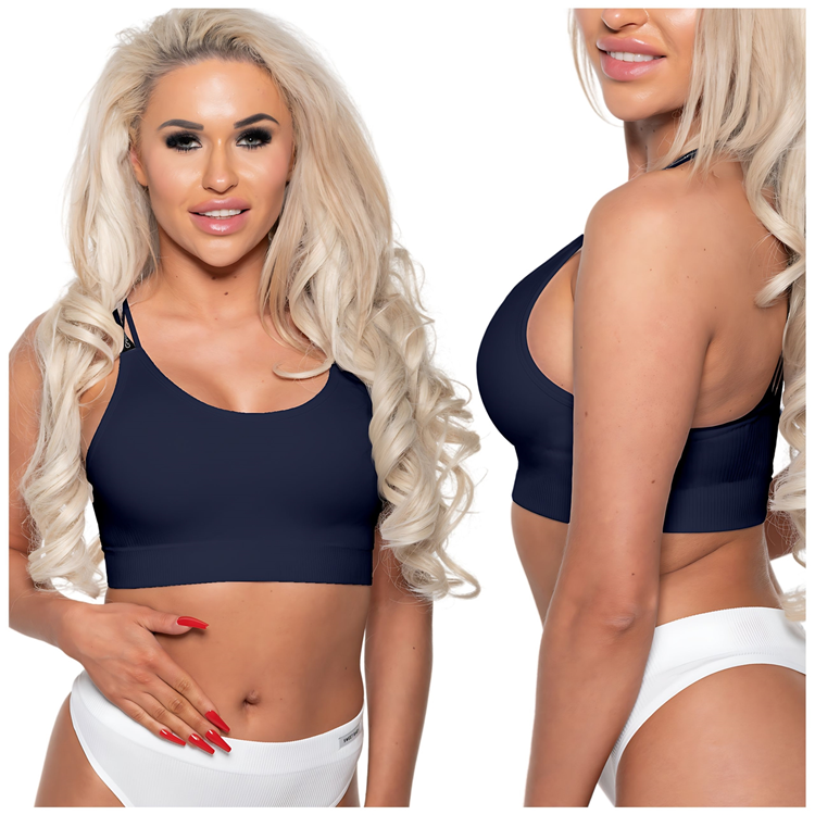 Biustonosz sportowy stanik Greenice paseczki