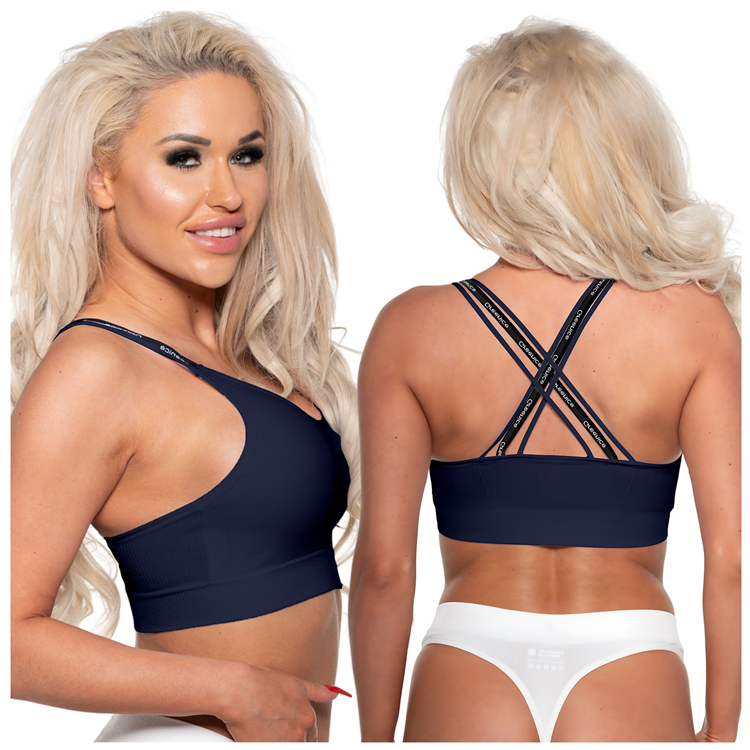 Biustonosz sportowy stanik Greenice paseczki