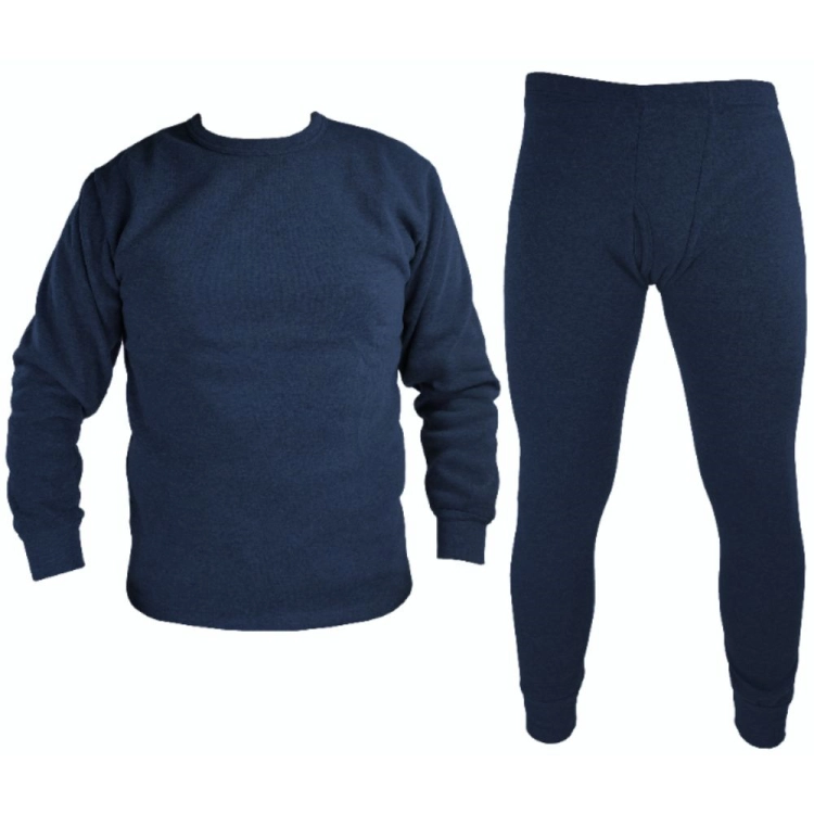 Kalesony i bluzka z długim rękawem granatowe
