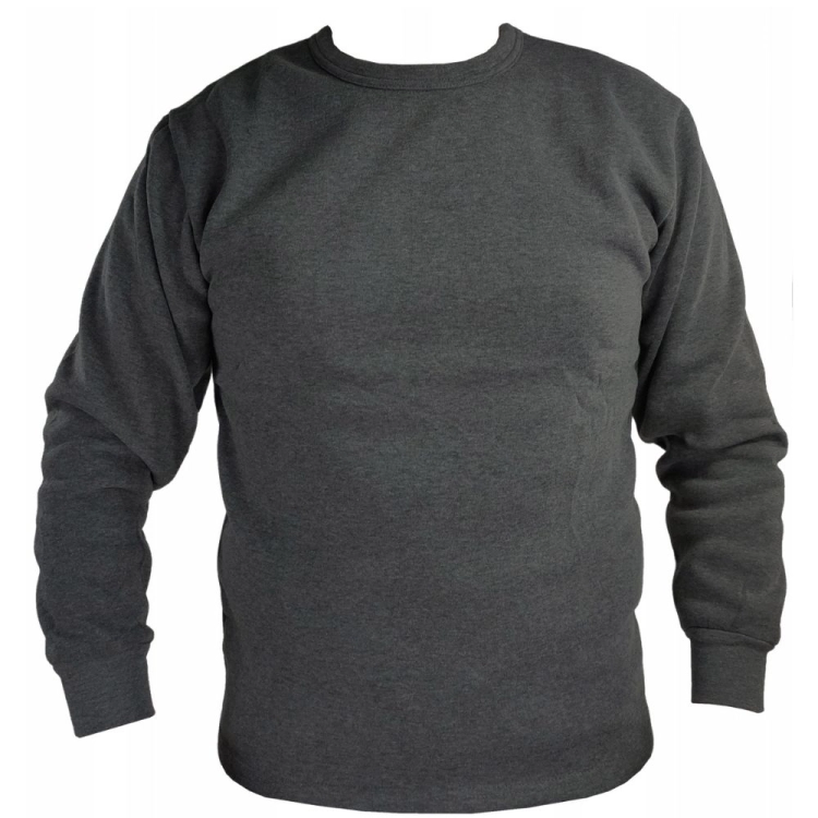 Kalesony i bluzka z długim rękawem ciemnoszare