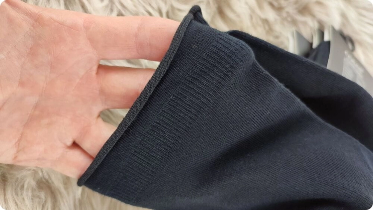 Skarpetki bezuciskowe bawełniane czarne 5-pak