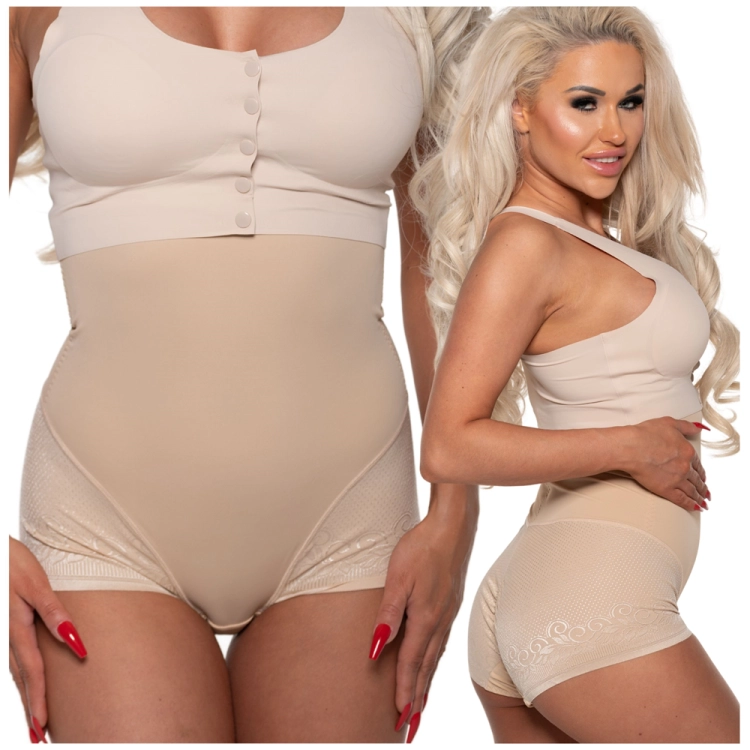 Majtki damskie modelujące pośladki ala szorty