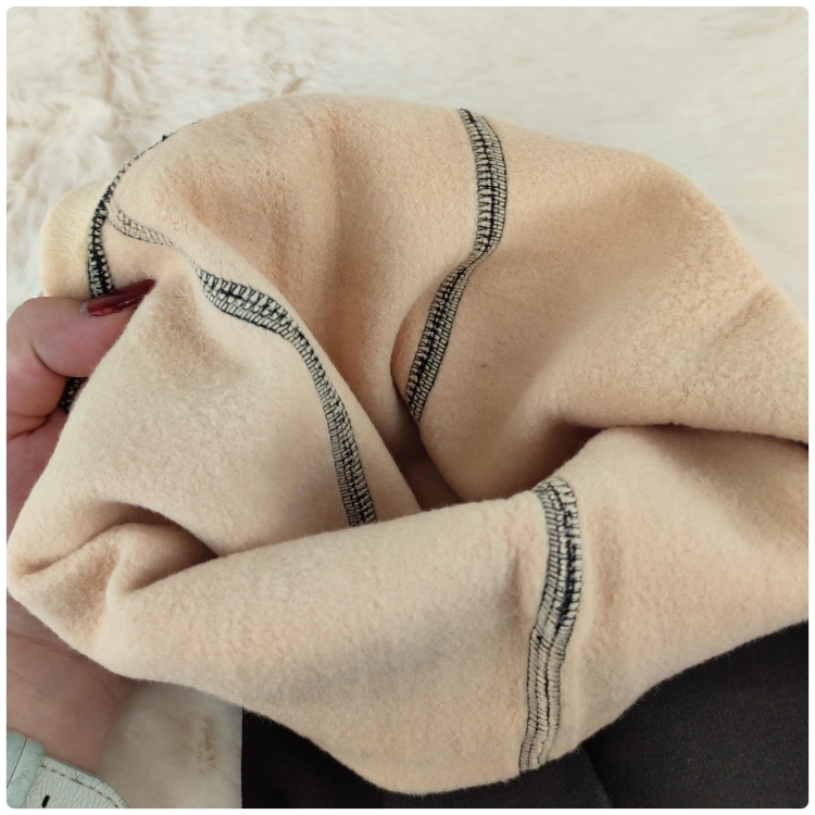 Ocieplane rajstopy czarne damskie 380 DEN