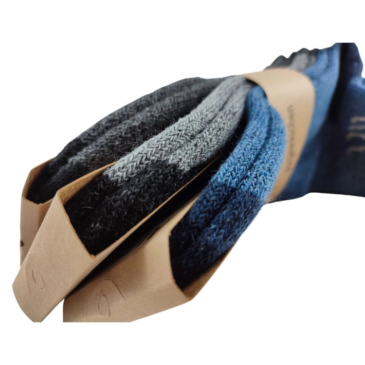 3-pak Skarpety alpaka grube zimowe z reniferem