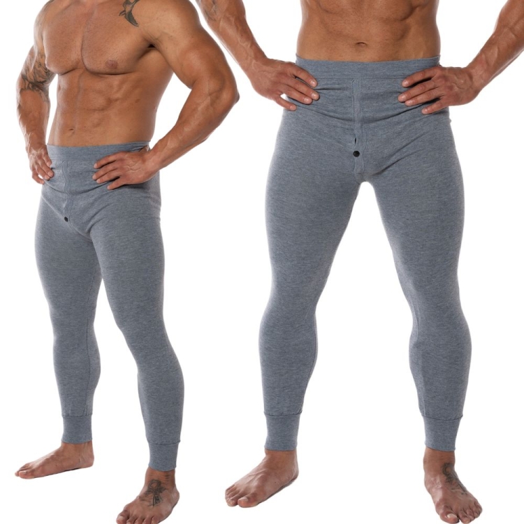 Kalesony męskie termiczne z polarem