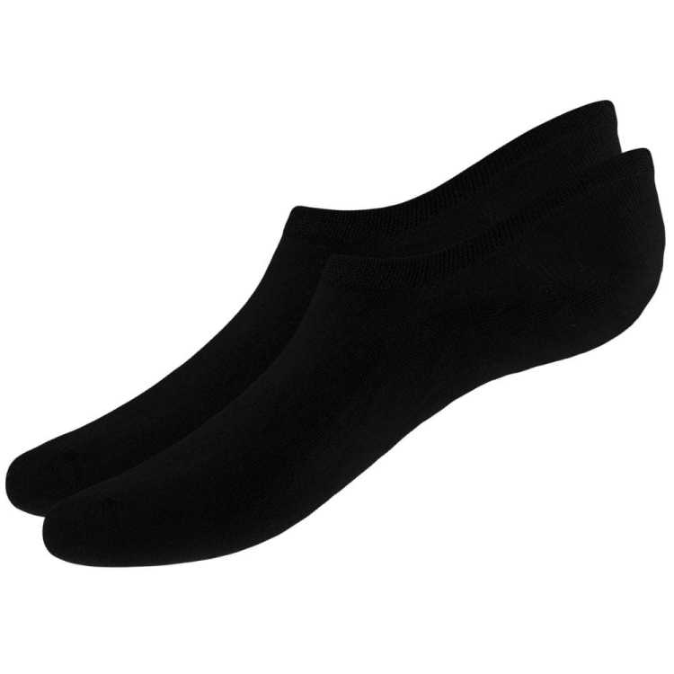 Skarpetki balerinki stopki czarne 3-pak