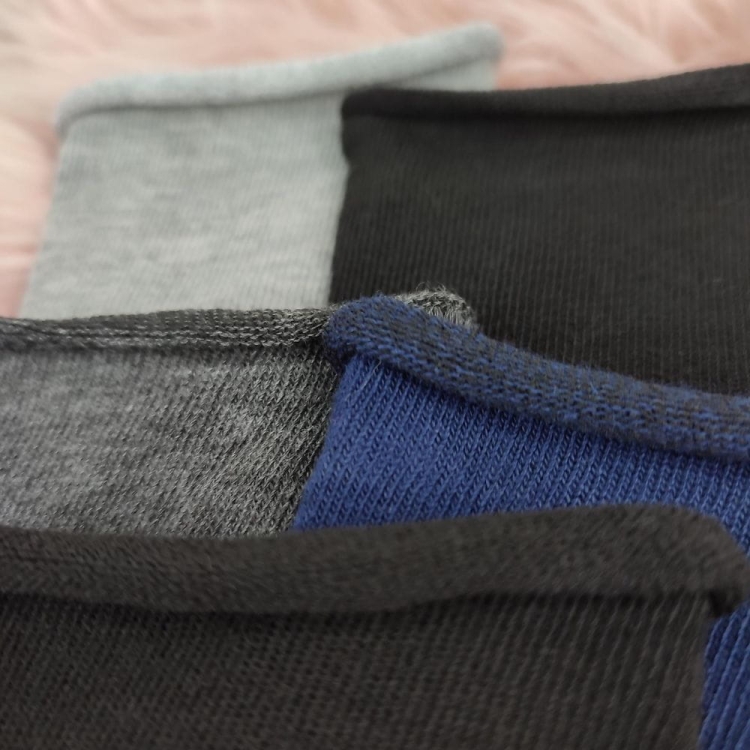 Skarpetki bezuciskowe bawełniane zestaw 5 par mix kolorów