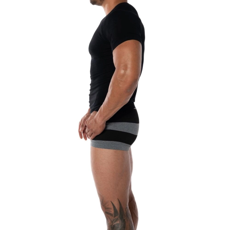 Koszulka męska bawełniana T-shirt czarna