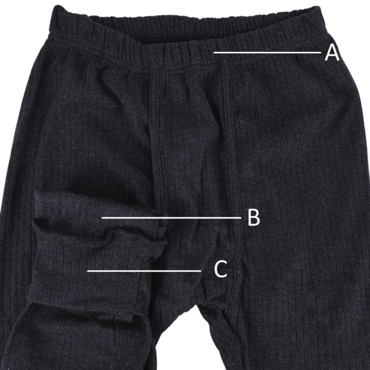 Podkoszulek kalesony bawełniane męskie komplet ciemnoszary