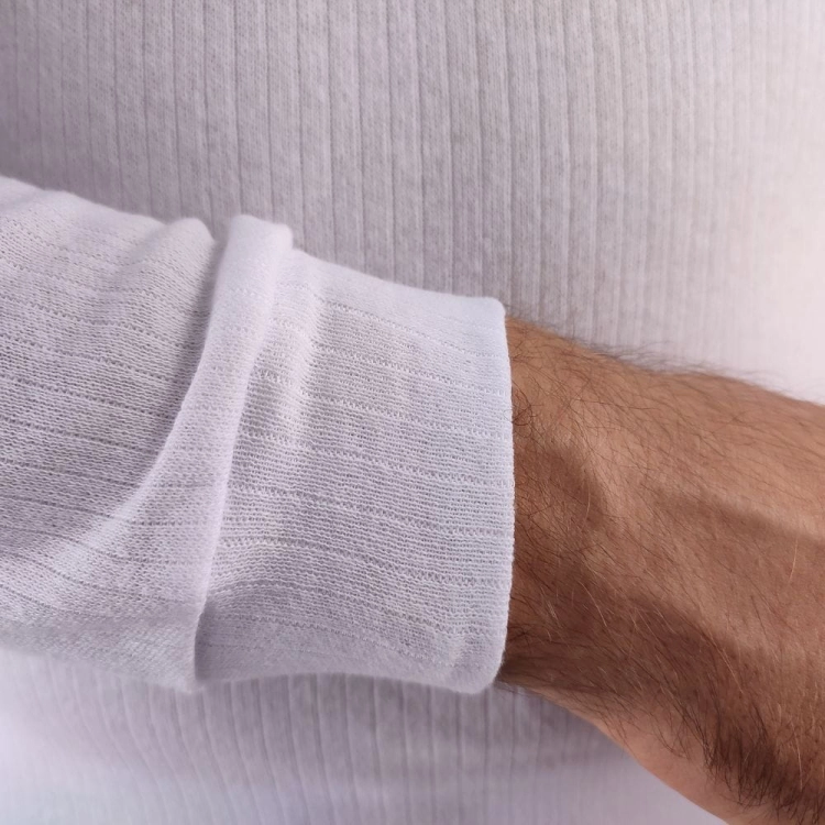 Podkoszulek kalesony bawełniane męskie komplet ciemnoszary