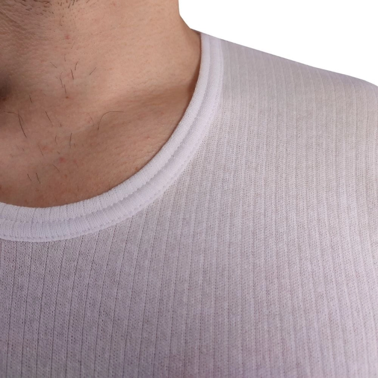 Podkoszulek kalesony bawełniane męskie komplet ciemnoszary