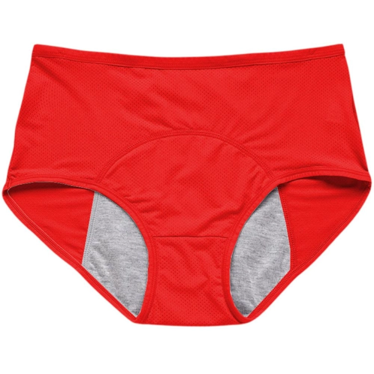 Majtki menstruacyjne na okres chłonne wielorazowe czerwone