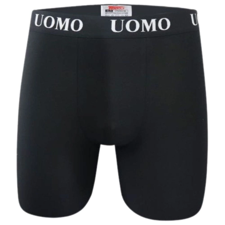 3 PARY Bokserki męskie bawełniane z długą nogawką mix kolorów