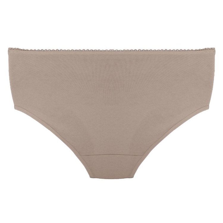 6 par Majtki damskie bawełniane z miękką koronką mix