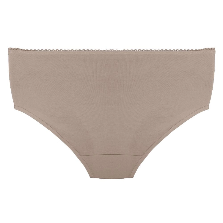 6 par Majtki damskie bawełniane z miękką koronką mix