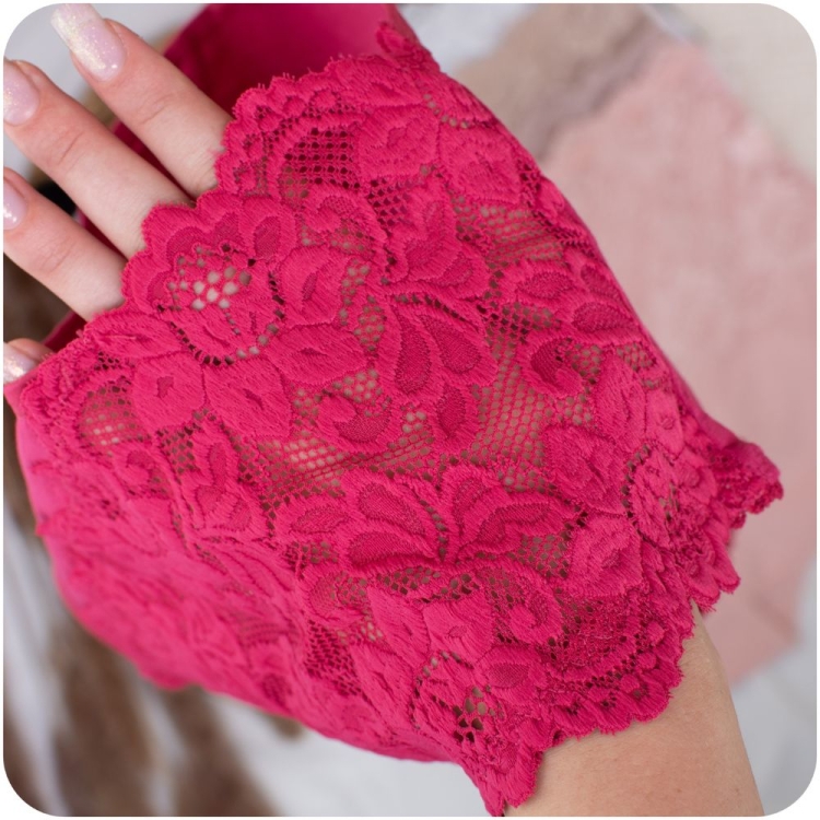 6 par Majtki damskie bawełniane z miękką koronką mix