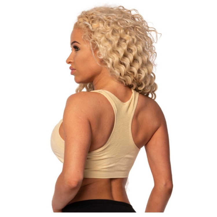 Biustonosz Sportowy Beżowy BIXTRA