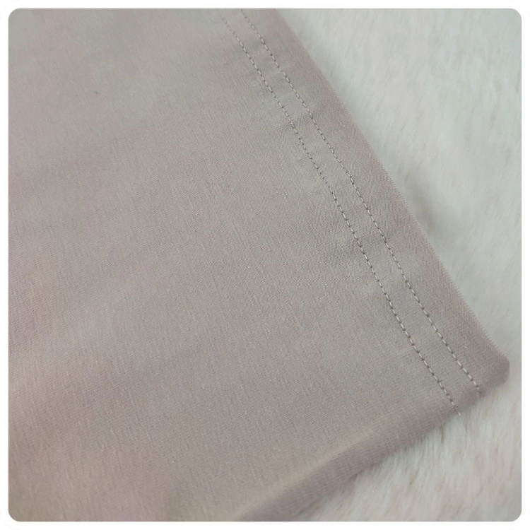 Pantalony bawełniane Polskie – beżowe legginsy kolarki plus size