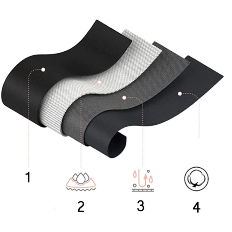 Majtki menstruacyjne damskie zestaw 3 sztuk