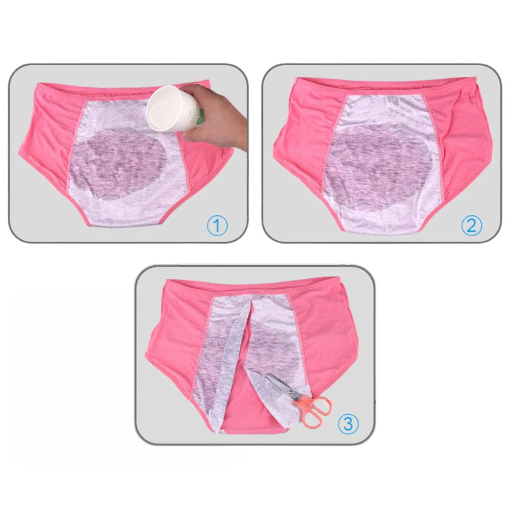 Majtki menstruacyjne damskie zestaw 3 sztuk