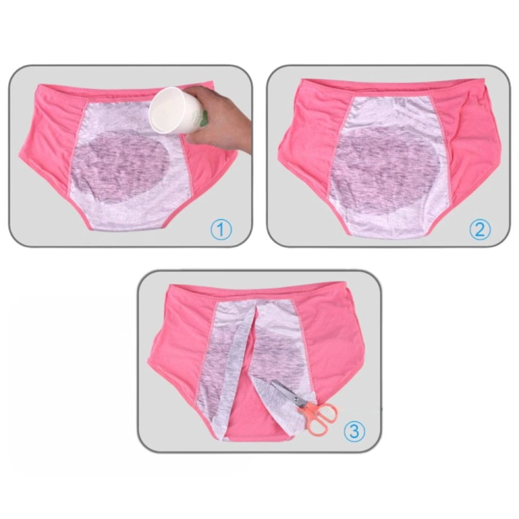 Majtki menstruacyjne damskie zestaw 3 sztuk