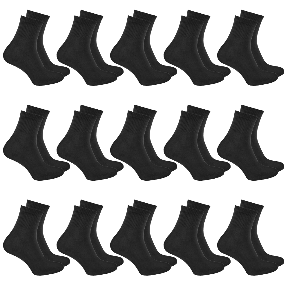 Skarpetki męskie zestaw 15 sztuk – klasyczne bawełniane