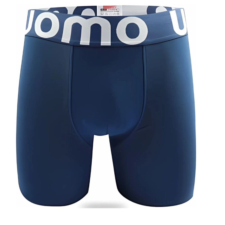 Bokserki bawełniane z długą nogawką 4-pak