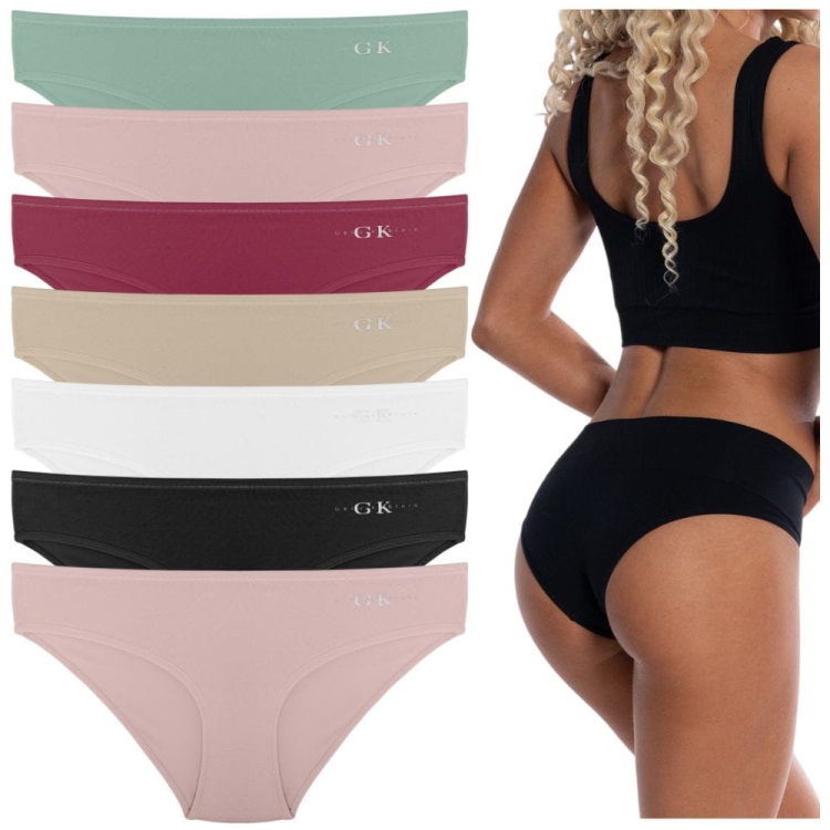 Majtki figi bawełniane damskie - zestaw