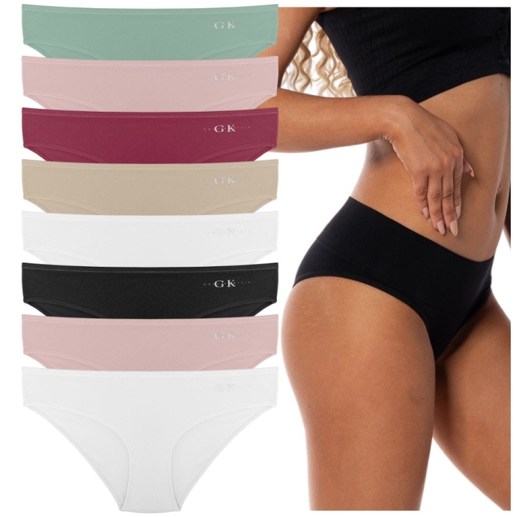 Majtki figi bawełniane damskie - zestaw