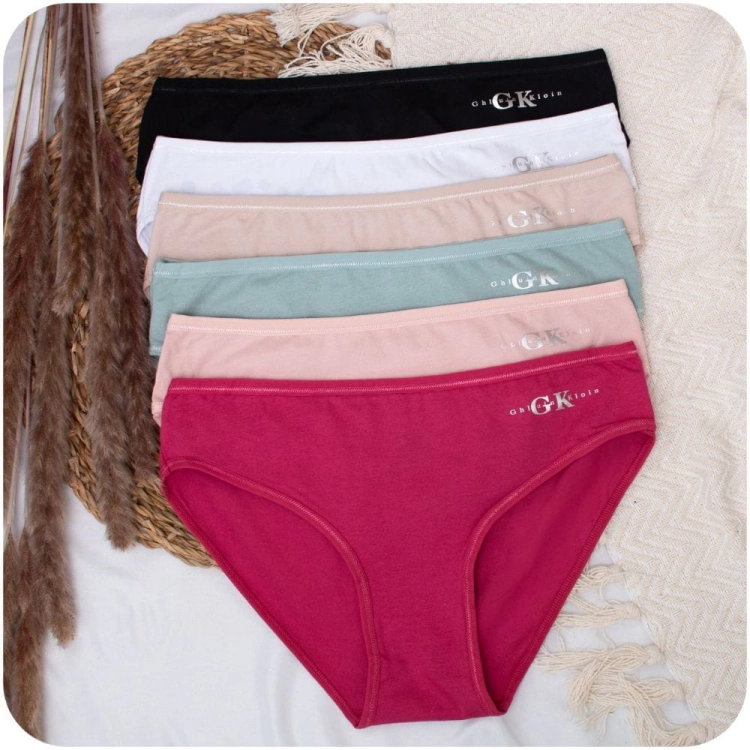 Majtki figi bawełniane damskie - zestaw