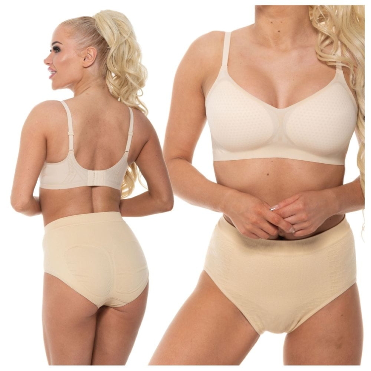 Biustonosz Bezszwowy Miękki - Komfortowy Stanik Bez Fiszbin