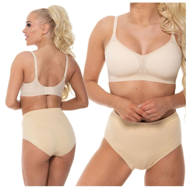 Biustonosz Bezszwowy Miękki - Komfortowy Stanik Bez Fiszbin