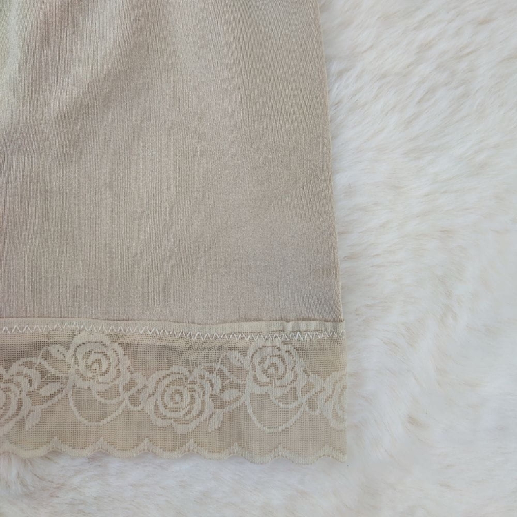 Majtki z Wysokim Stanem Wyszczuplające Z Długą Nogawką