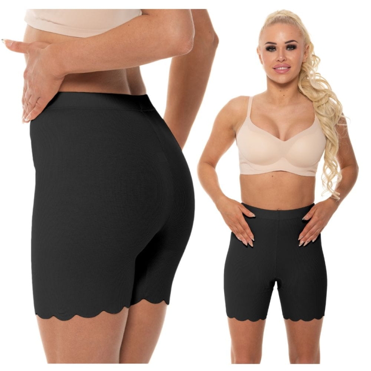 Szorty Damskie Z Wysokim Stanem Przeciw Otarciom 3pak Mix